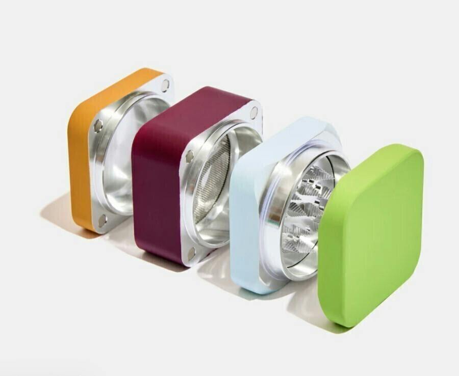 Grinder | Edie Parker | Tabletop Grinder | Eggplant by Flower by Edie Parker