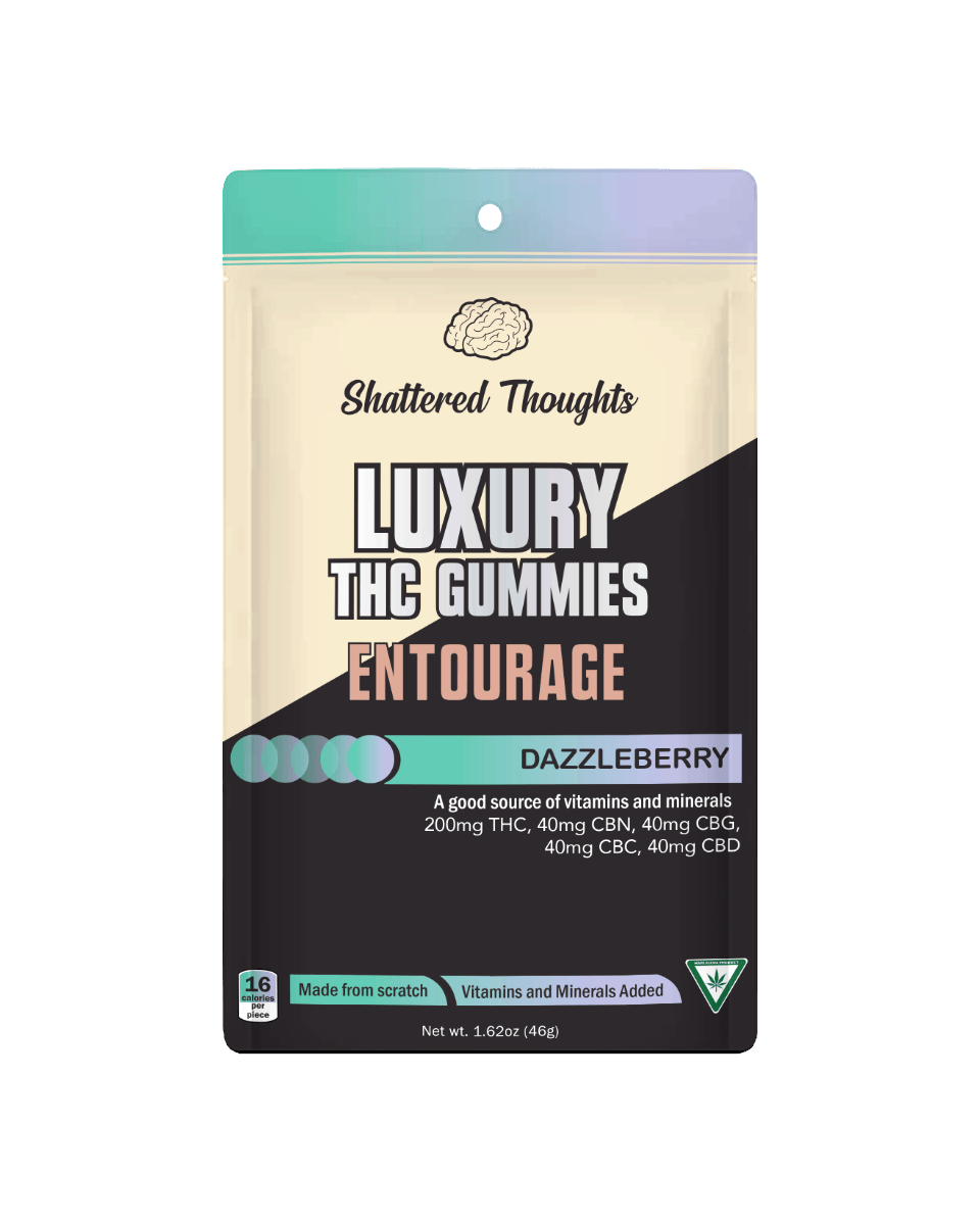 Dazzleberry Gummies | 5:1:1:1:1 THC:CBG:CBC:CBN:CBD | 200mg | 10ct at The Cake House Pleasant Ridge Cannabis Dispensary