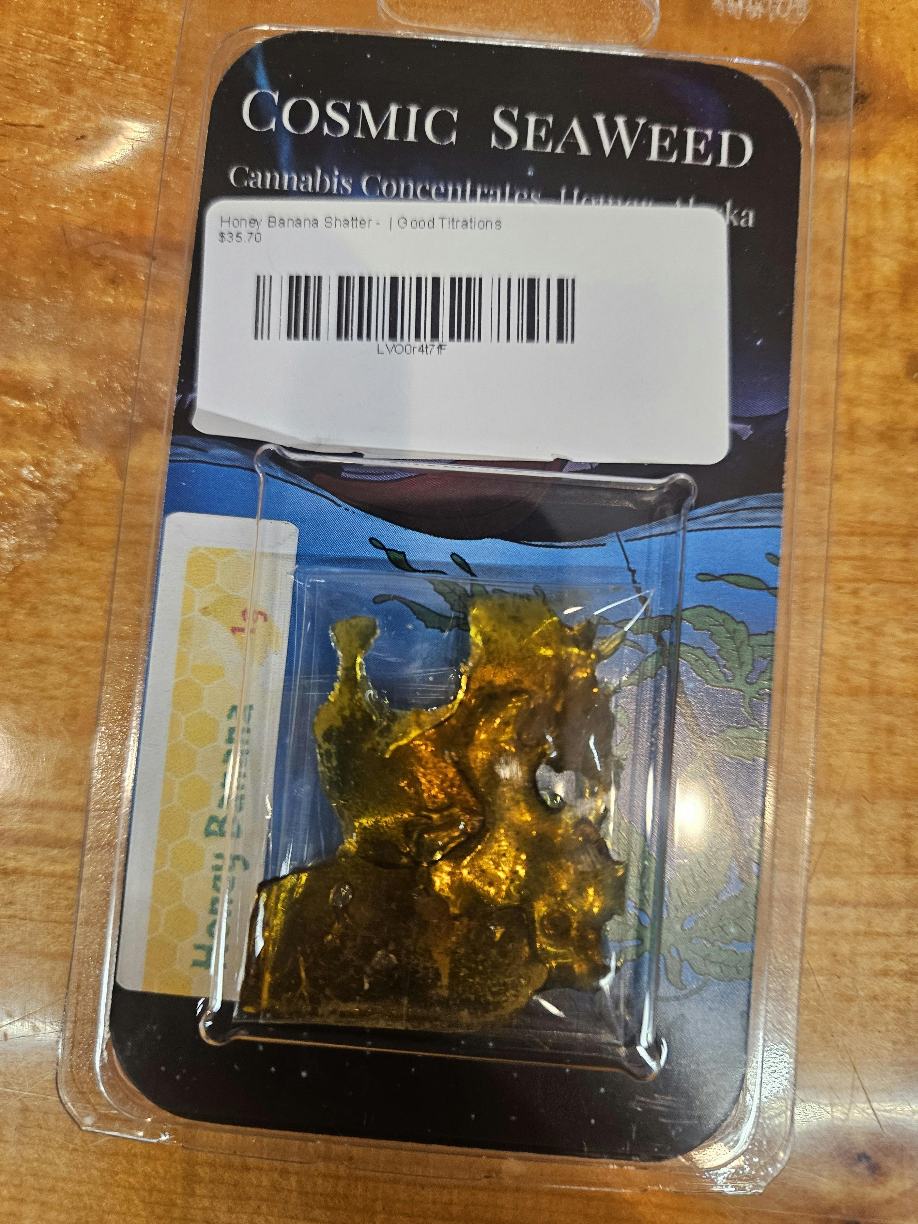 Speedy Banana | Solvent | Shatter | 1g