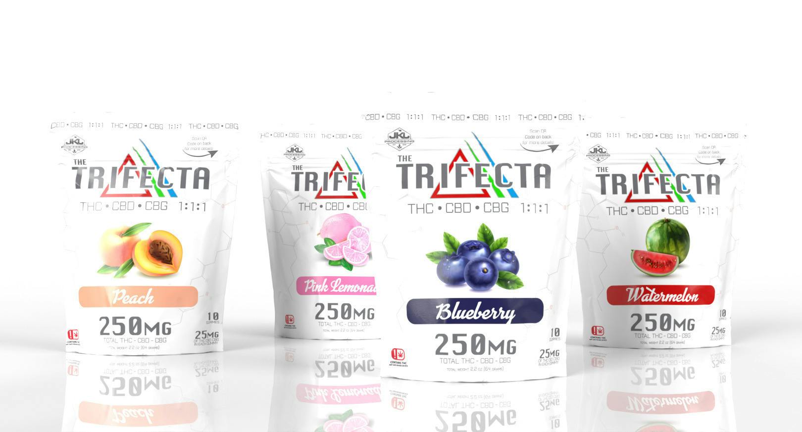 Watermelon Trifecta Gummies | Gummies | 10pk | 25mg/ea