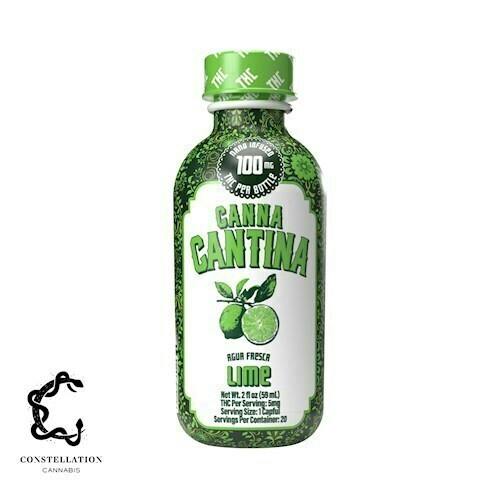 Lime | Non-carbonated | 100mg | 2fl oz