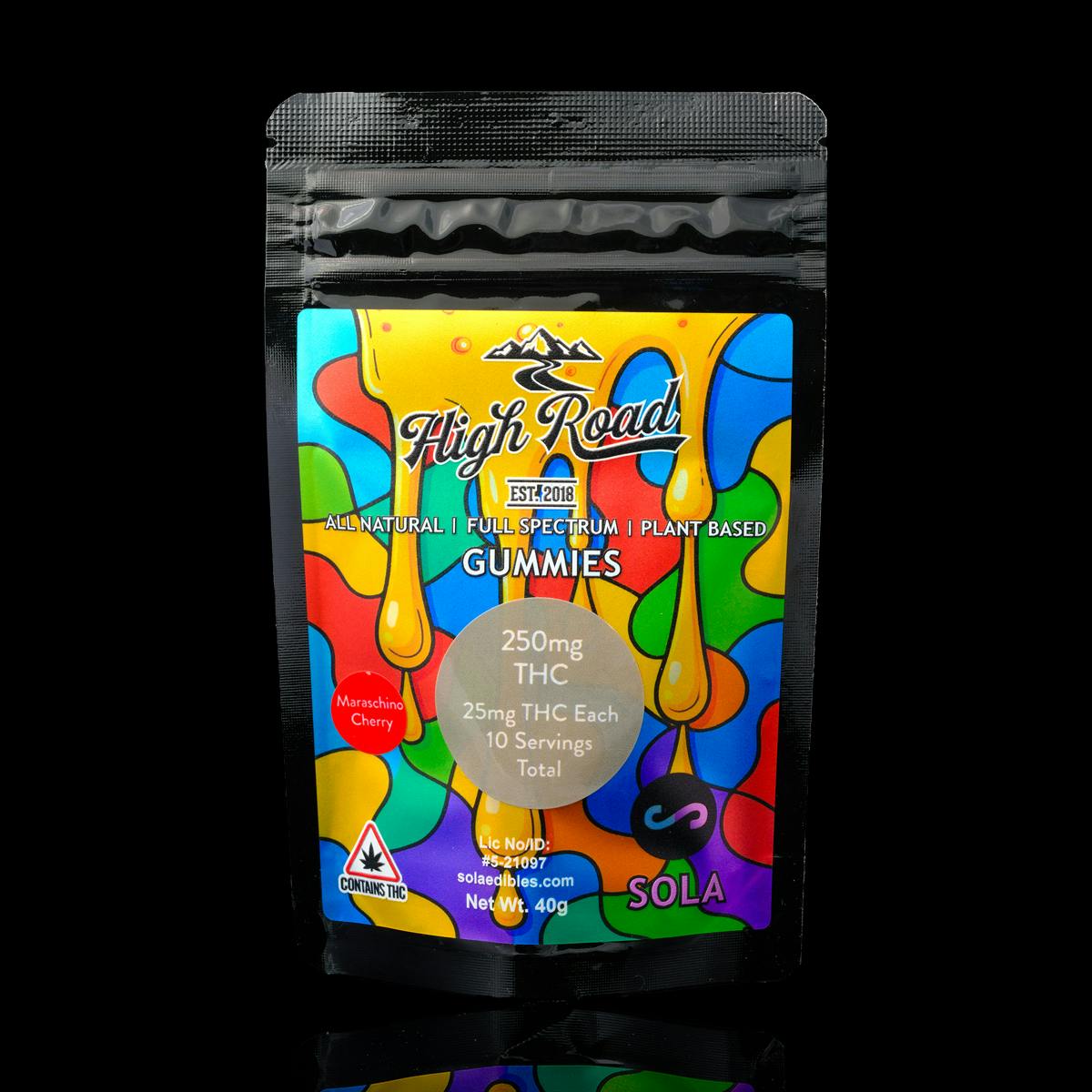 trop cherry | Gummies | 10pk | 25mg/ea by High Road