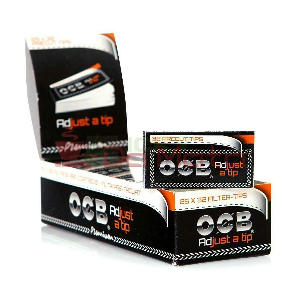 OCB Black Premium Long Filter Tips Booklet | Accessories