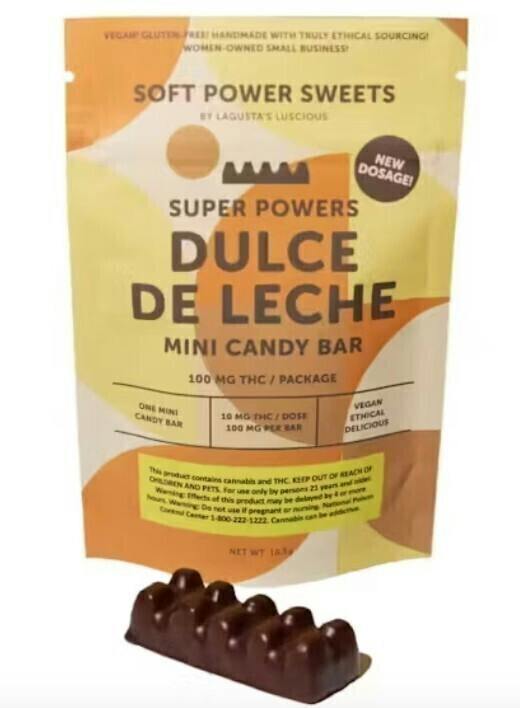 Dulce de Leche Mini Candy Bar | Chocolates | 10pk | 10mg/ea at DOSHA