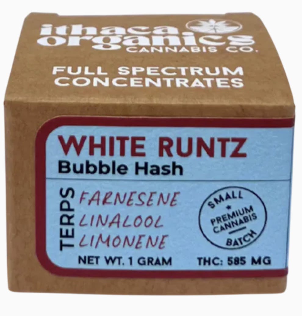 White Runtz | Solventless | Ice Water Hash | 1g at A Classy Joint Cannabis Dispensary