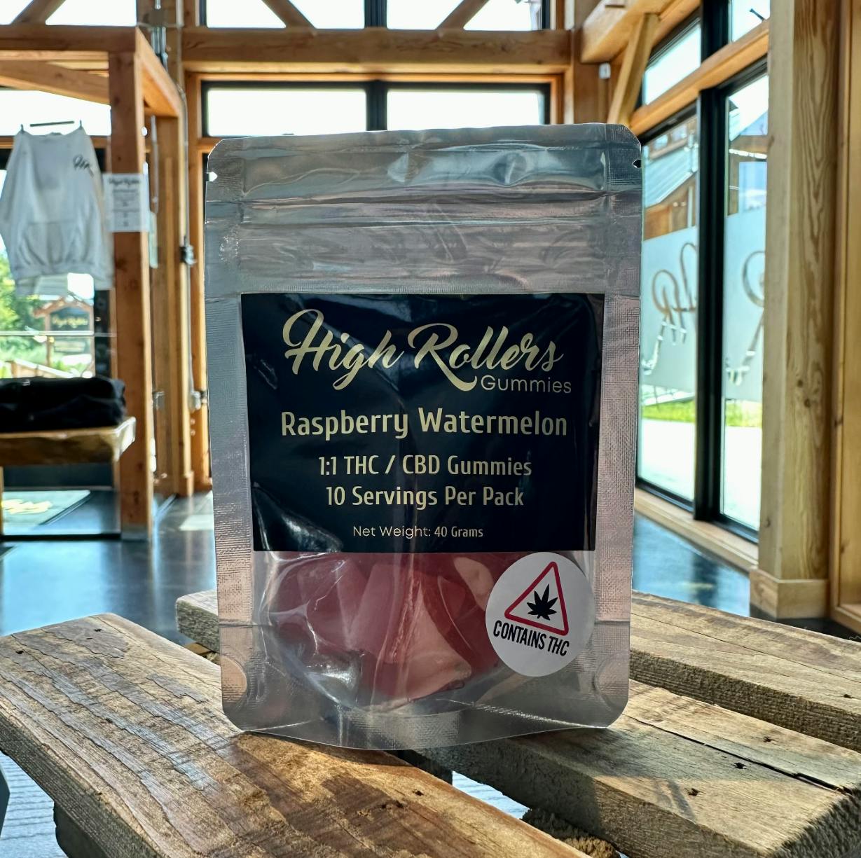 Raspberry Watermelon 1:1 Gummies | Gummies | 10pk | 10mg/ea