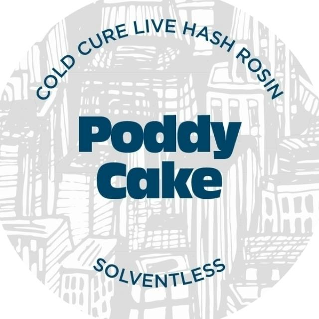 poddy cake | Solventless | Rosin | 1g