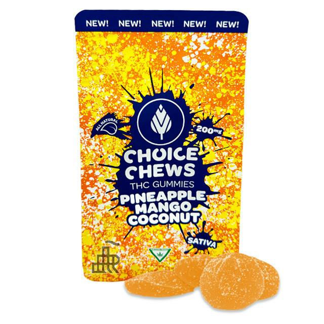 Pineapple Mango Coconut Gummies | Gummies | 10pk | 20mg/ea