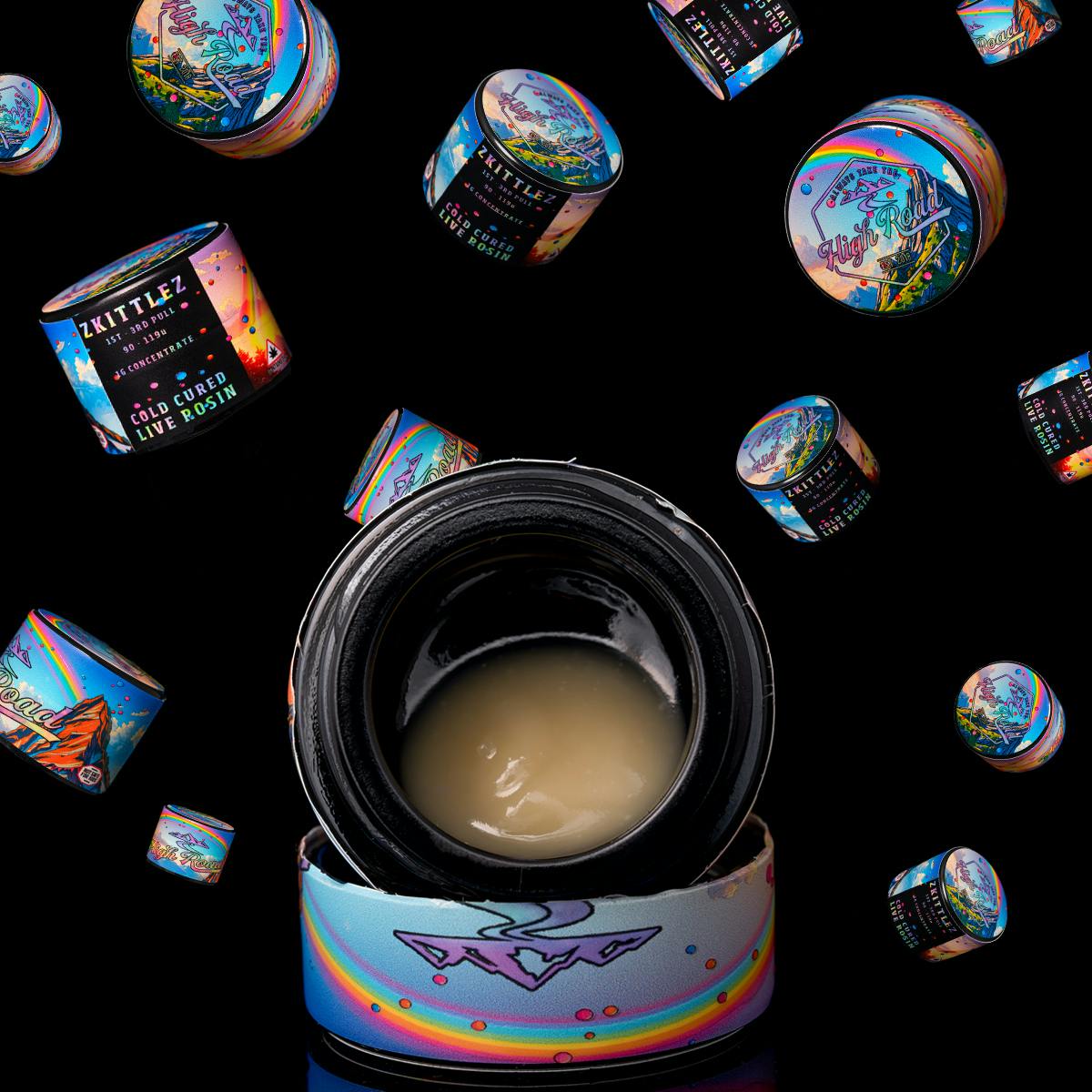 zkittlez | Solventless | Rosin | 1g by High Road