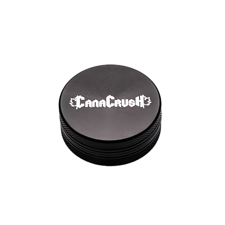 CanaCrush - 2.5" 2 Piece Grinder - Black | Grinders