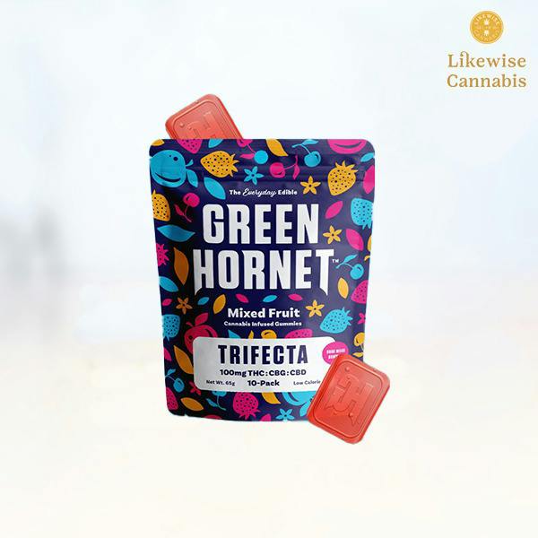 Trifecta 1:1:1 Gummies | Gummies | 10pk | 10mg/ea at DABBS Cannabis Dispensary