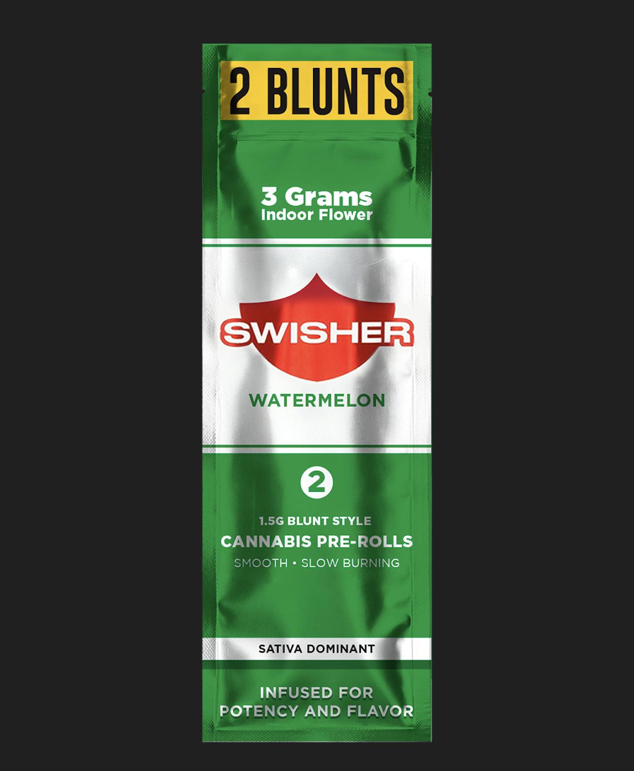 Watermelon | Infused Blunts | 1.5g ea | 2pk