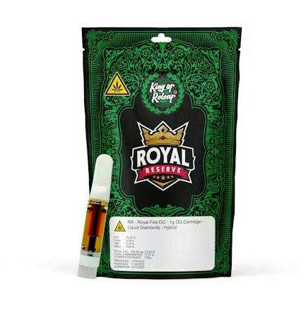Royal Fire OG | Cartridge | 1g at Cannabis Health