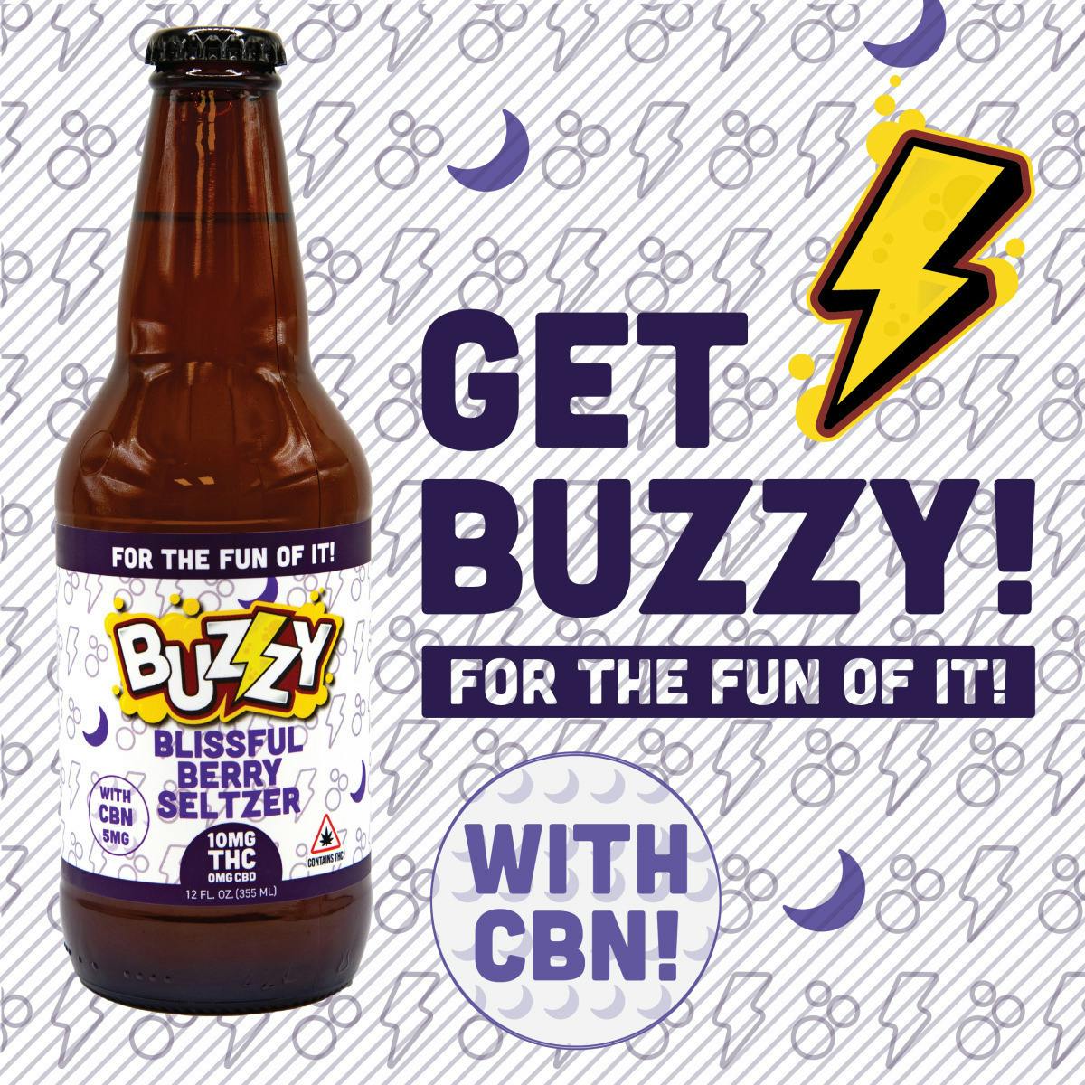 Blissful Berry | Carbonated | 10mg | 12fl oz at Sunday River Botanicals