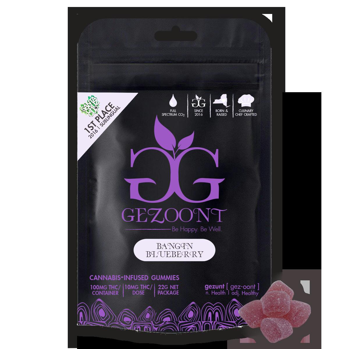 Bangin' Blueberry Gummies | Gummies | 10pk | 10mg/ea