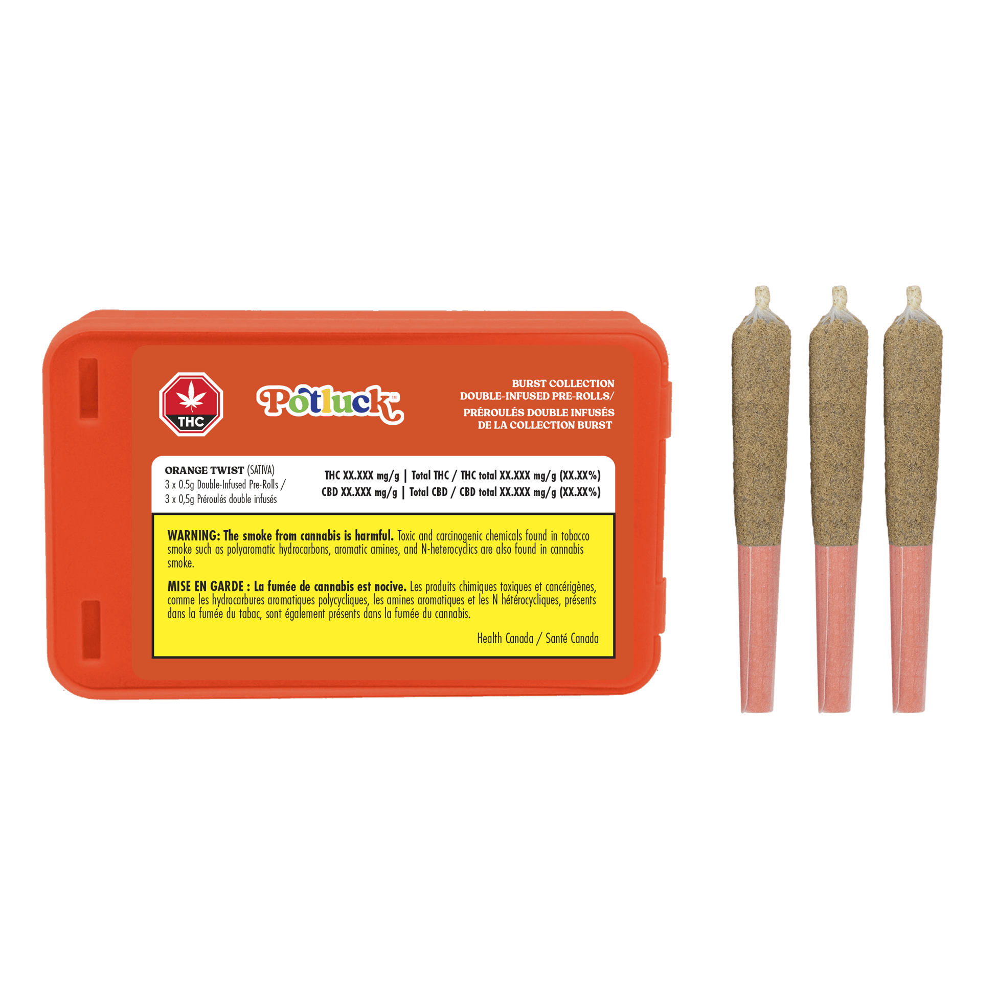 orange twist | Infused Minis | 0.5g | 3pk