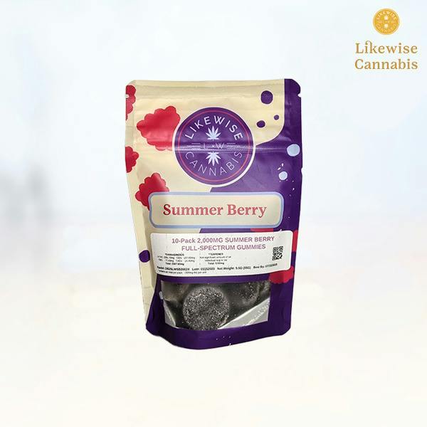 Summer Berry Gummies | Gummies | 10pk | 200mg/ea