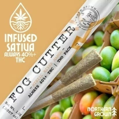 Mystic River Mango | Infused Joints | 0.5g | 2pk by Northern Grown