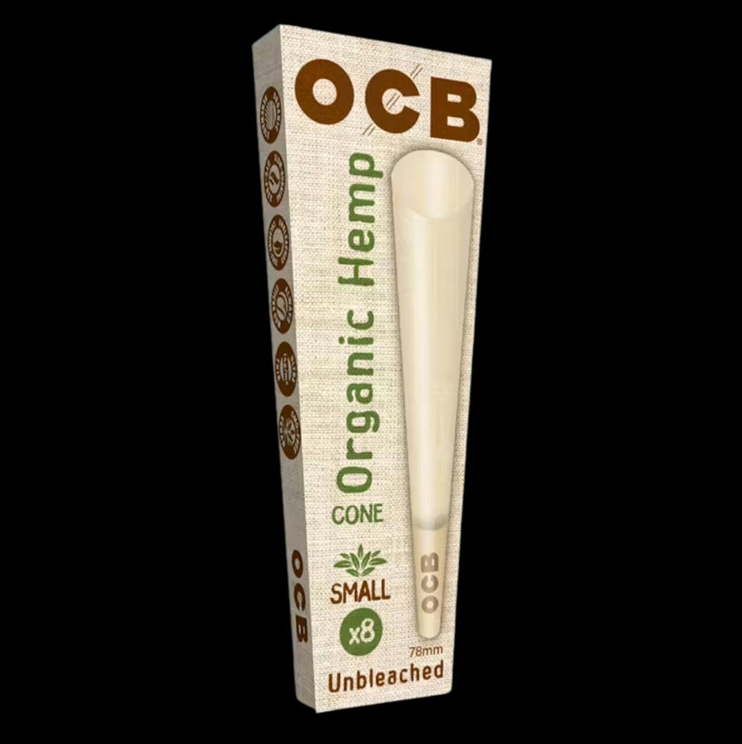 OCB Organic Hemp Small Cones 8pk | Accessories