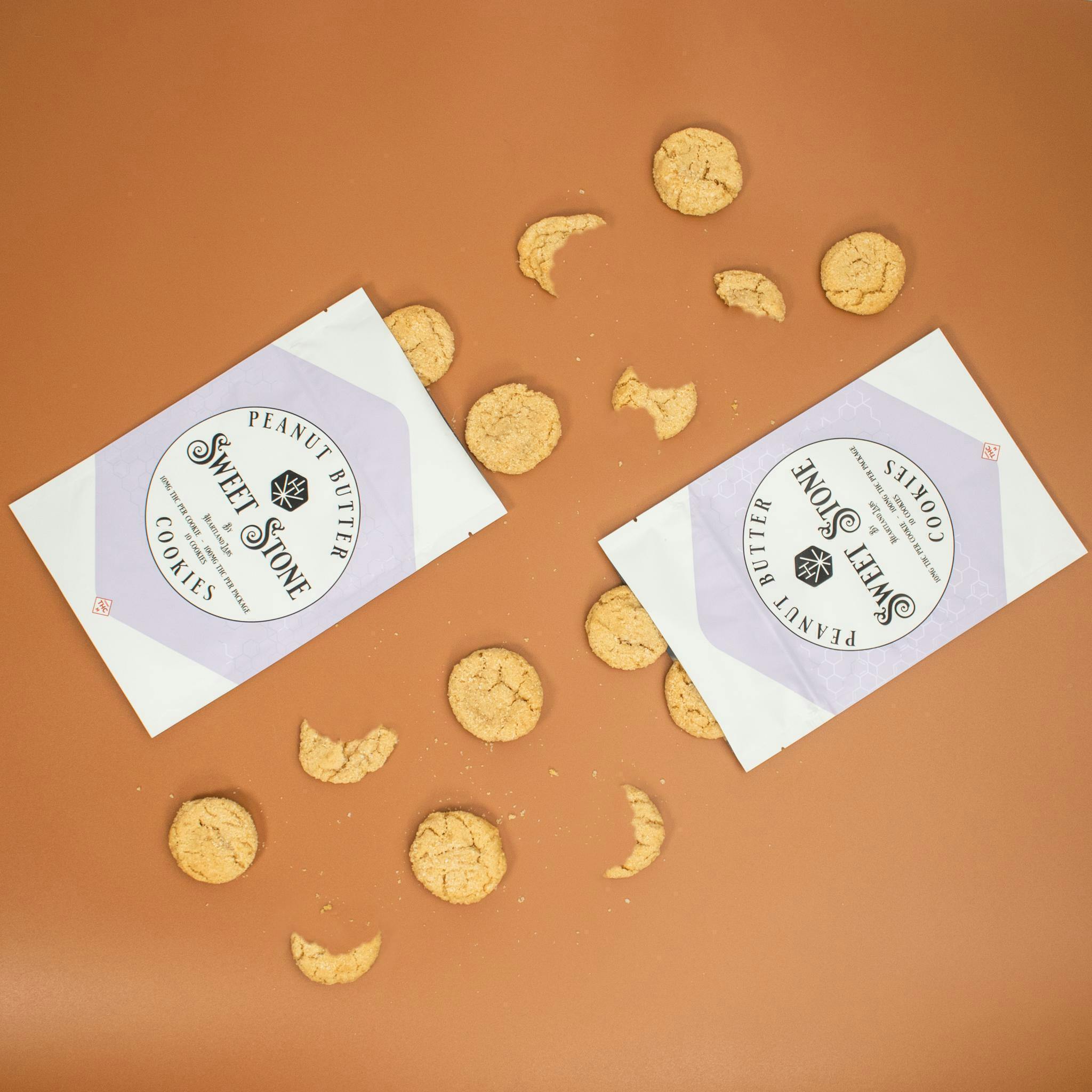 Peanut Butter Cookies | Baked Goods | 10pk | 10mg/ea