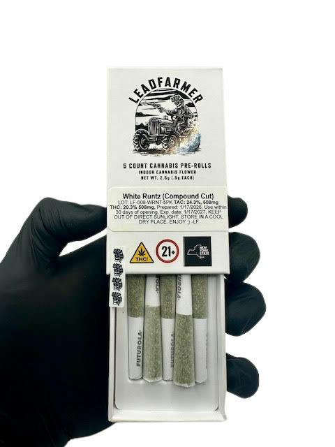 White Runtz | Minis | 0.5g | 5pk