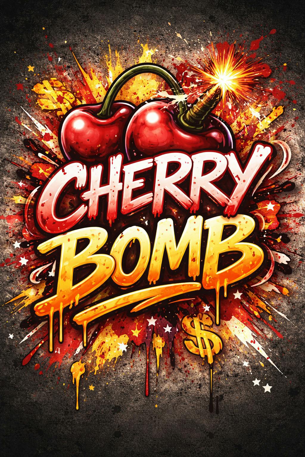 cherry bomb | Big Buds | 1g by Deli