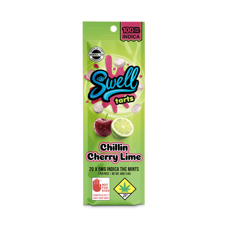 Swell - Tart - Cherry Lime - (I) - 100mg | Mints | 20pk | 5mg/ea