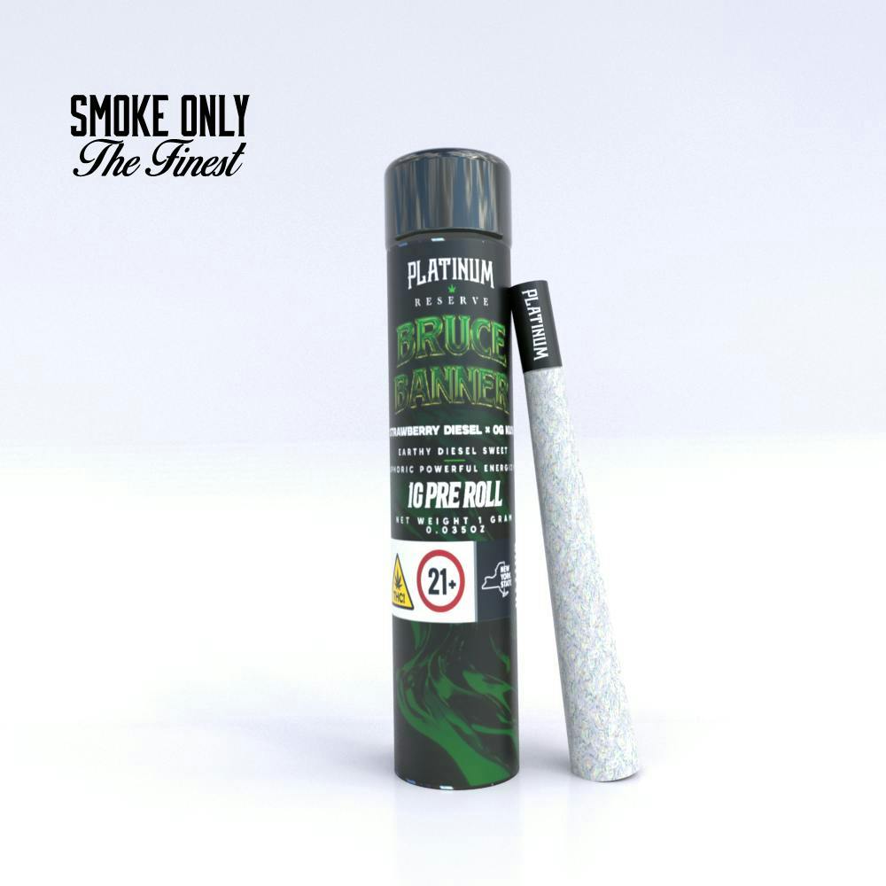 Platinum Reserve I Bruce Banner | Joint | 1g by Platinum Reserve