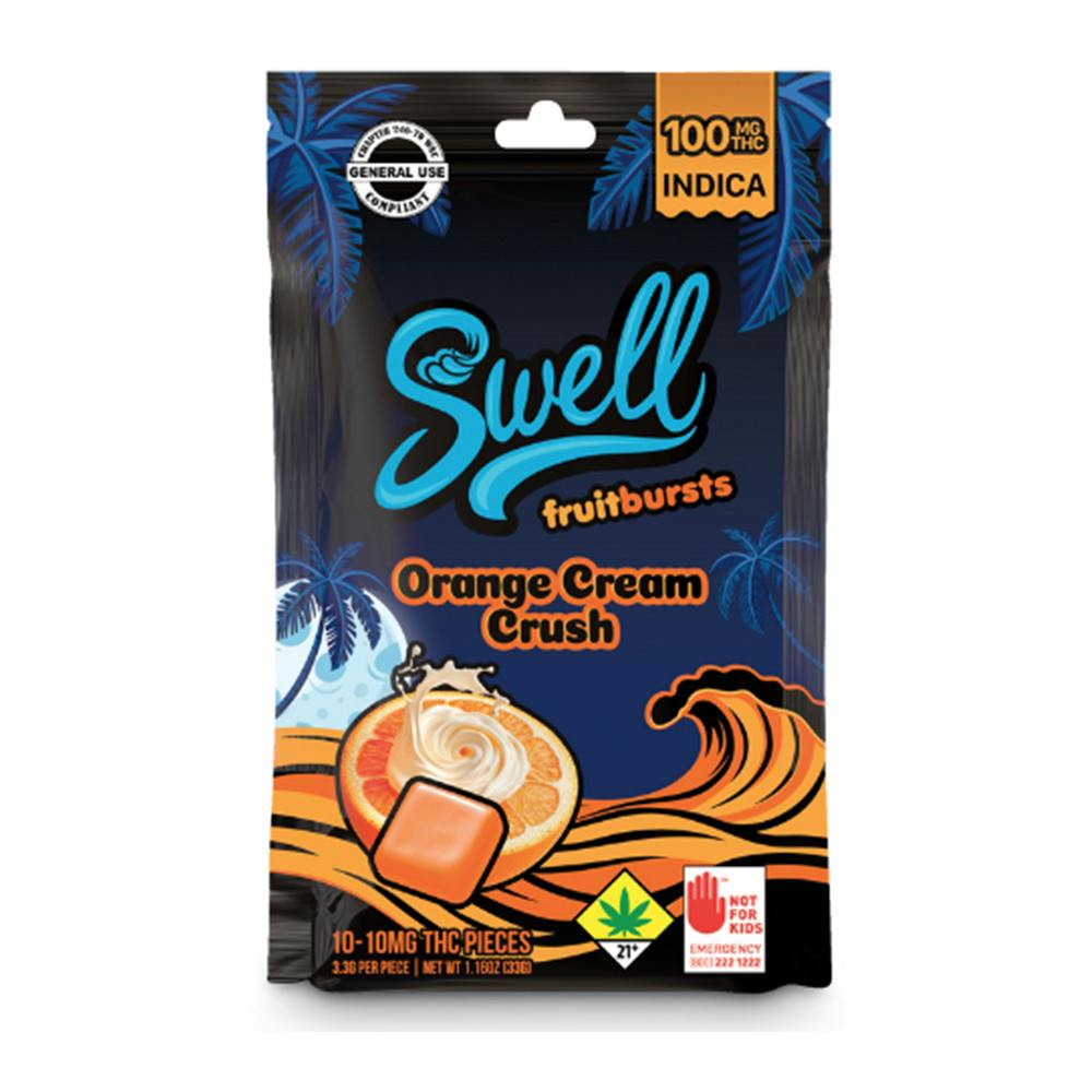 Orange Cream Crush | Gummies | 10pk | 10mg/ea
