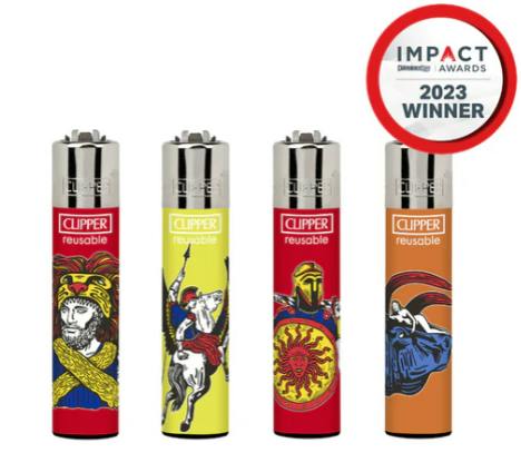 Clipper Classic Large Lighter - Mythologic Tattoo | Accessories