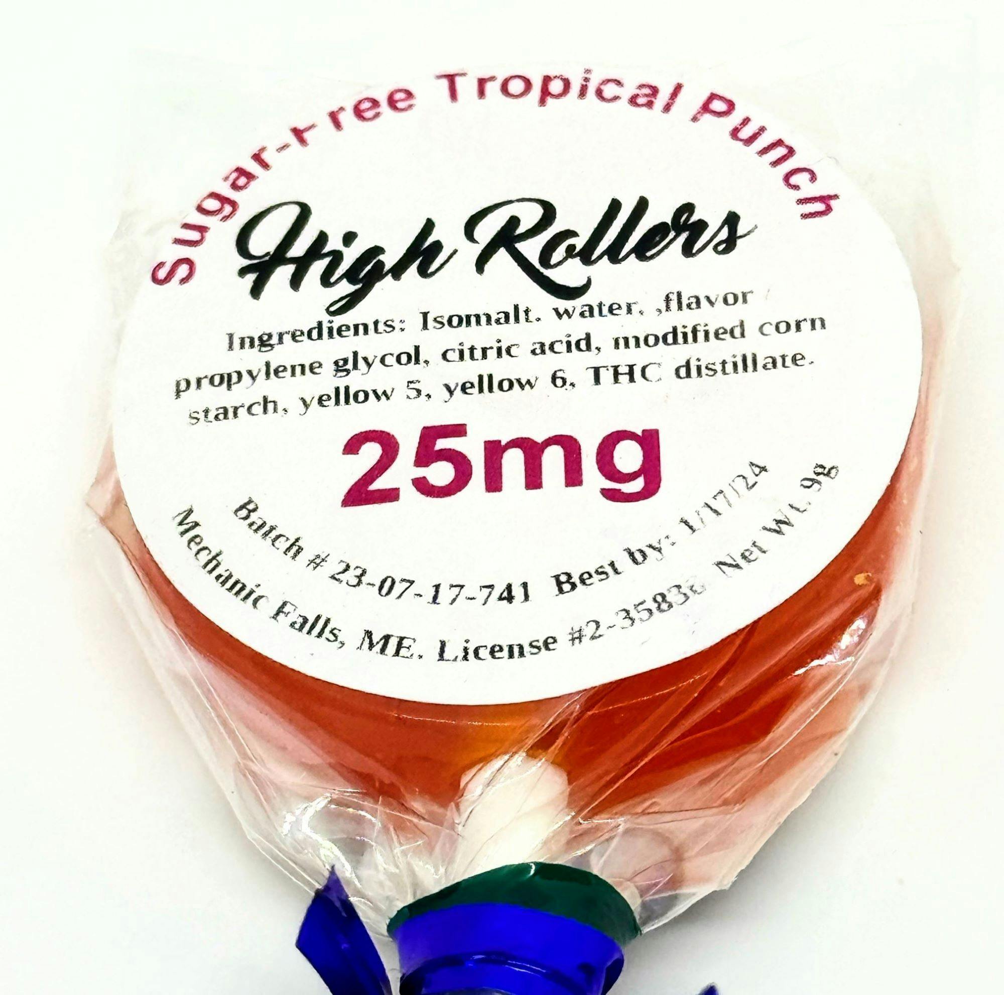 Tropical Punch Lollipop | 25mg/ea