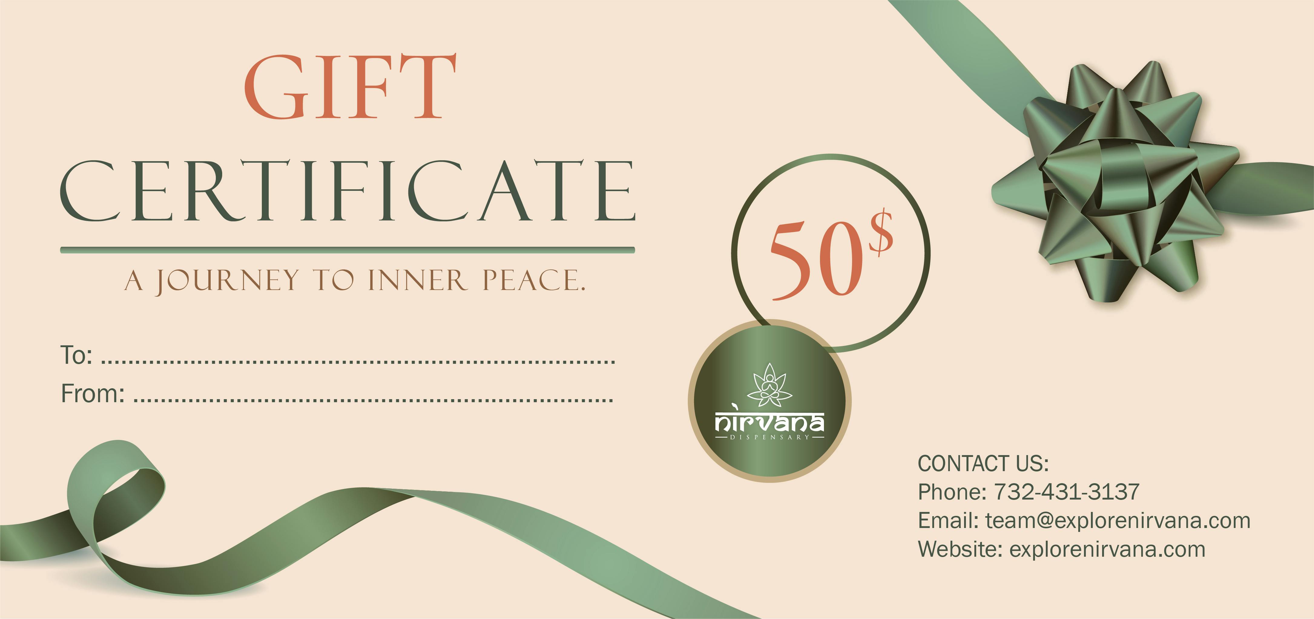 Gift Certificate | | Accessories