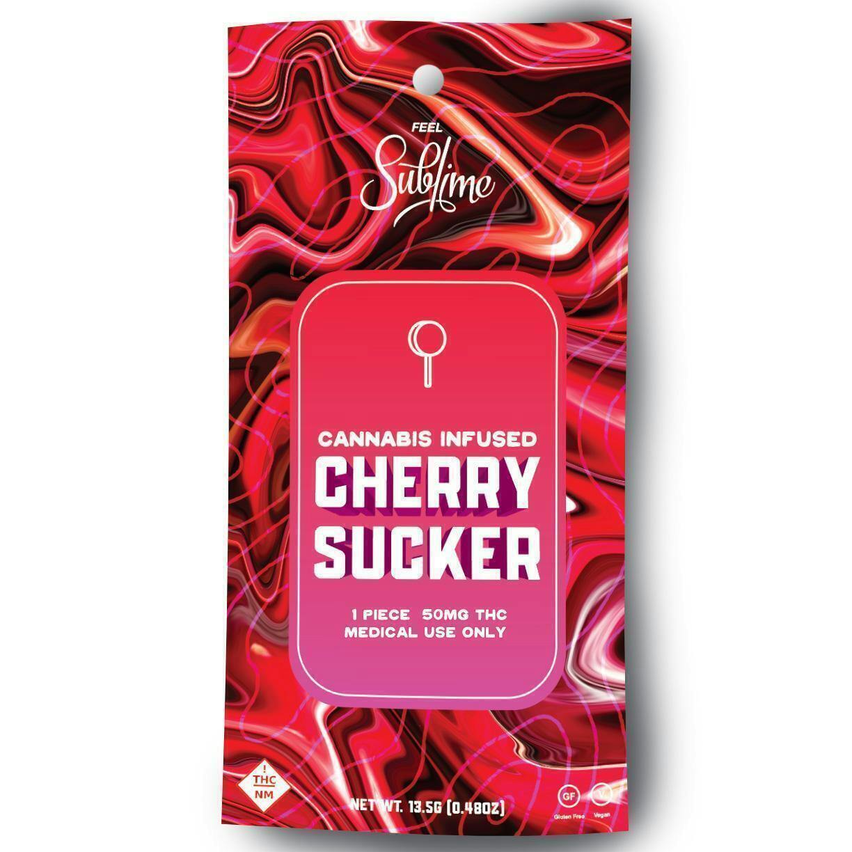 Cherry Lollipop | 50mg/ea at Colfax Cannabis Company