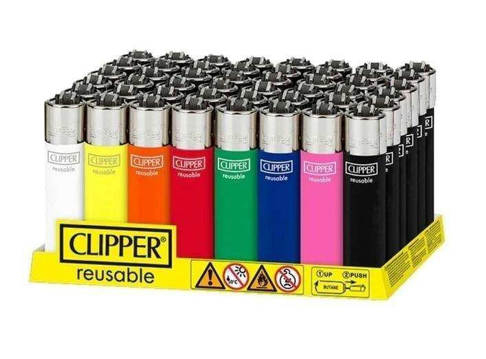 Solid Colours Refillable Lighters | Accessories