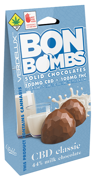 Bon Bombs 1:1 Milk Chocolate | Chocolates | 10pk | 10mg/ea