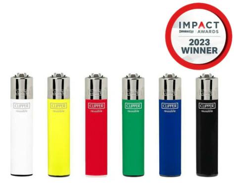 Clipper Classic Large Lighter - Solid Assorted Colour | Accessories