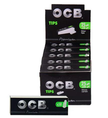 OCB Premium Tips | 50ct | Accessories