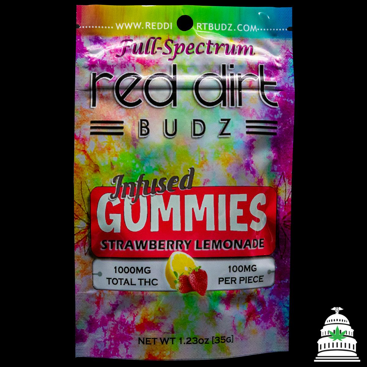Strawberry Lemonade Gummies | Gummies | 10pk | 100mg/ea