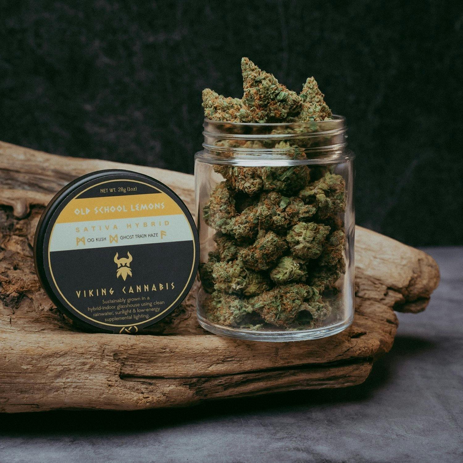 Old School Lemons | Big Buds | 28g by Viking Cannabis