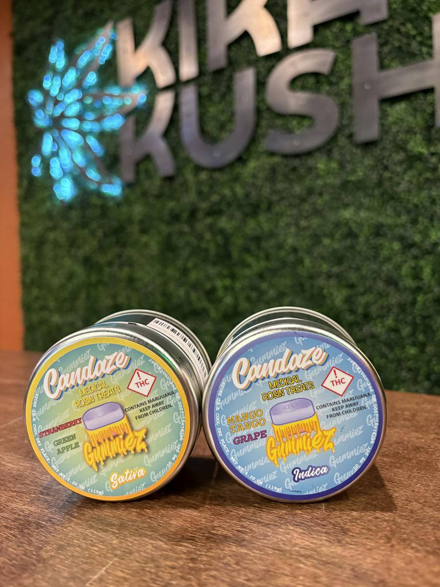 Candaze - Rosin Gummies - Sativa - 1000mg () | Gummies | 10pk | 100mg/ea