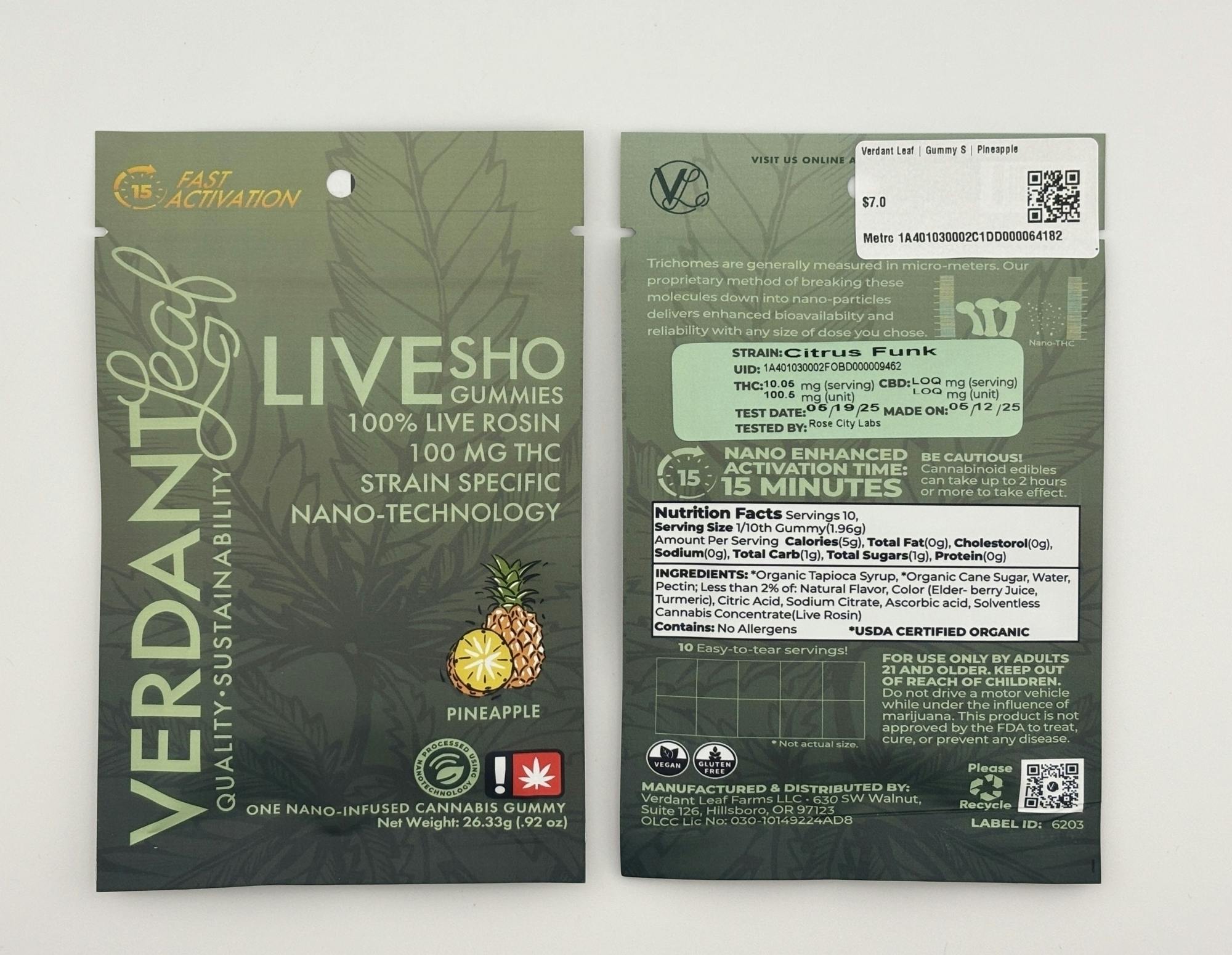 Verdant: Citrus Funk