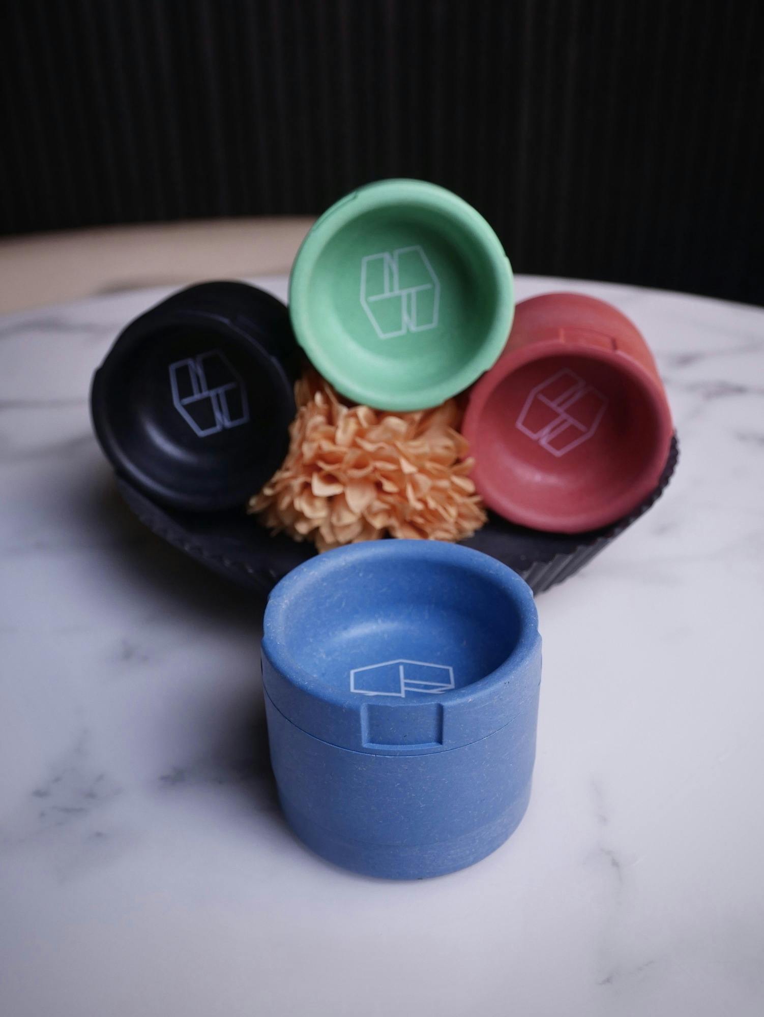 Stache | Grinder | Hemp | 3pc | Assorted
