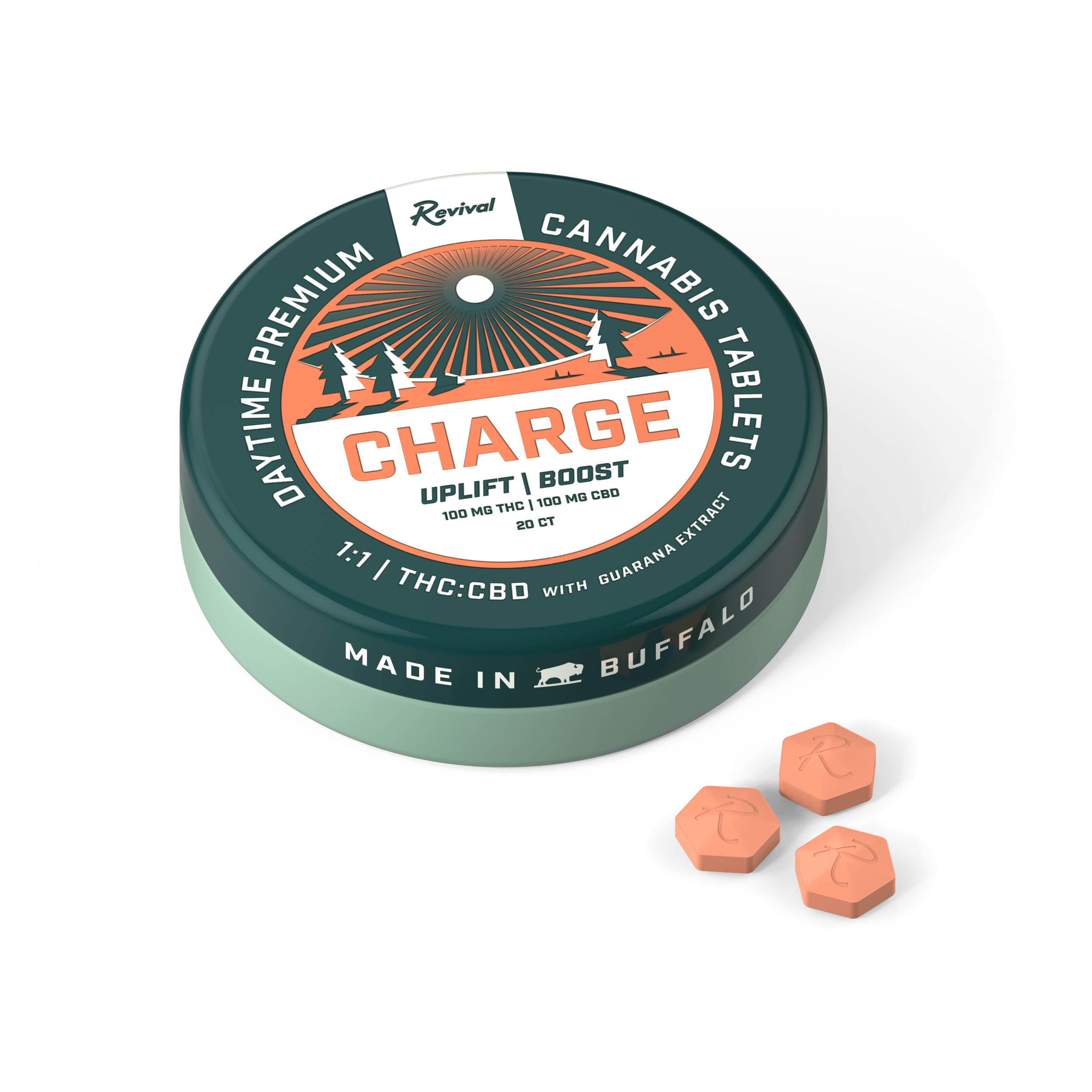 Charge Tablets | 20pk | 5mg/ea