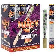 Juicy Jay's | Blackberry Jones Flavored Pre-Rolled Cones | 2 Pack | Accesso