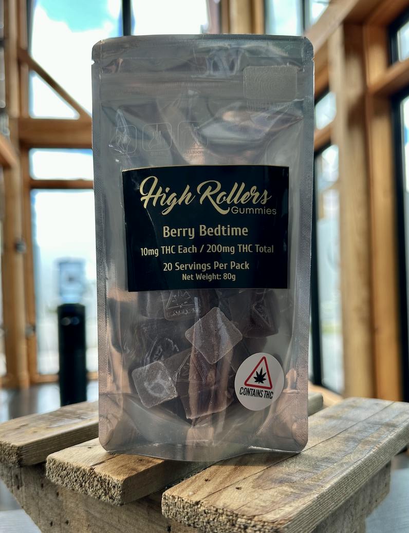 High Rollers Terpene Berry Bedtime // 20p