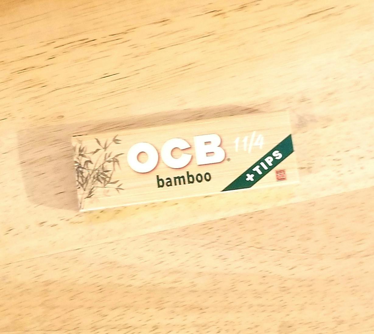 OCB Bamboo 1 1/4 Papers w/ Tips | Accessories