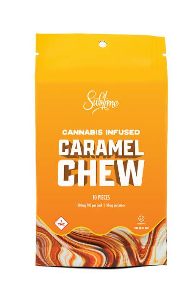 Kona Caramel Chews | Gummies | 10pk | 10mg/ea by Sublime