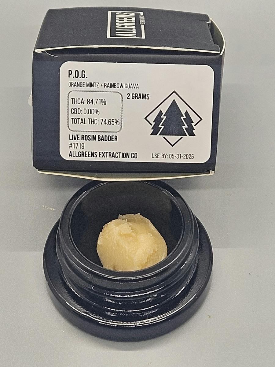 P.O.G. | Solventless | Rosin | 2g