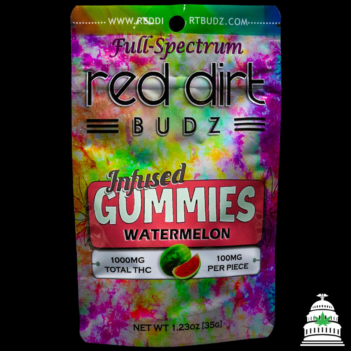 Watermelon Gummies | Gummies | 10pk | 100mg/ea