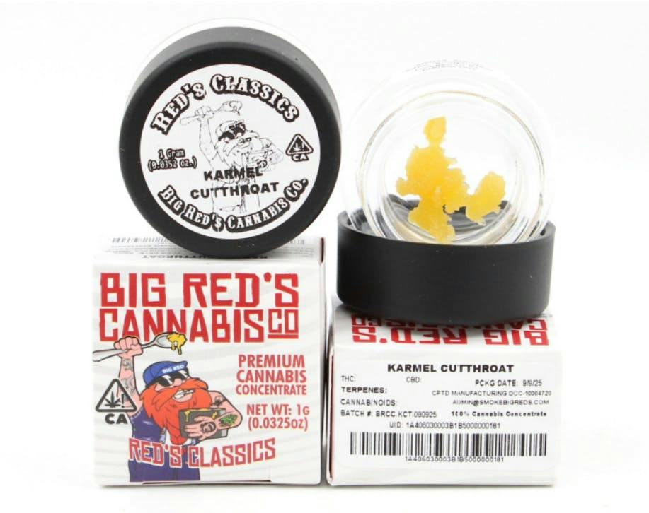 Karmel Cutthroat | Solvent | Sugar | 1g